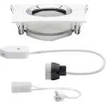 Paulmann Nova vestavné svítidlo do koupelny halogenová žárovka GU10, GU5.3 35 W IP65 bílá (matná), chrom