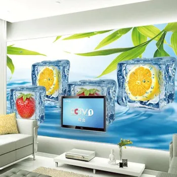 Fototapeta Solution Media 3D tapeta - Ledové kostky MU1203 1 - Voděodolné plátno - Textilní tapeta omyvatelná - 250g/m2