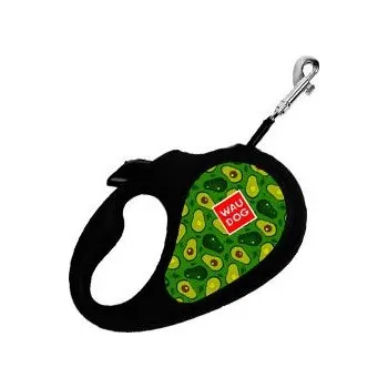 Vodítko pro psa Vodítko samonavíjecí Avokádo - 12kg/3m/XS