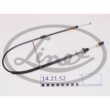 Lanko parkovací brzdy Lanko plynu, , 46740789, LINEX, 14.21.52