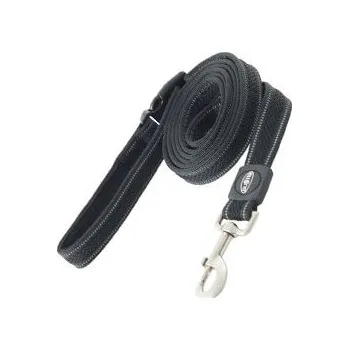 Vodítko pro psa Vodítko BUSTER Airmesh reflexní L/XL 180cm/25mm černé
