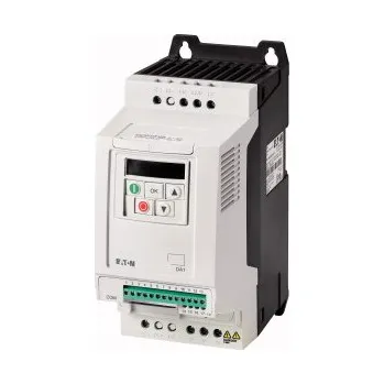 Stavebniny EATON 169078 DA1-124D3FB-A20C Frekvenční měnič 1x230/3x230VAC; 0,75kW; 4,3A; IP20, Brzdný tranzistor