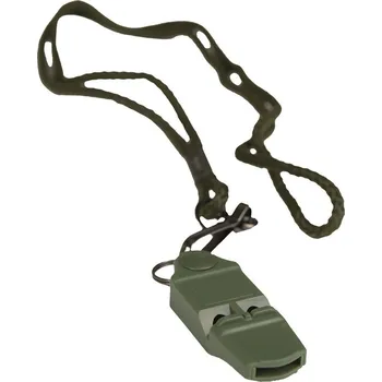 Píšťalka pro rozhodčího Píšťalka signální - olivová