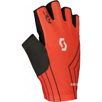 Cyklistické rukavice SCOTT Cyklistické rukavice krátkoprsté - RC TEAM - červená