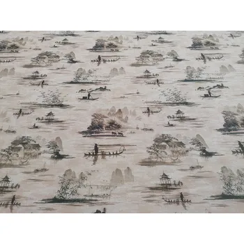 BYTEMA Dekorační látka PEKIN-G loďky šíře 140 cm