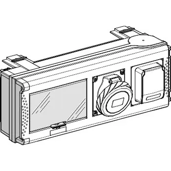 Elektrická zásuvka SCHN KSB32CP11F Vývodní skříň 32A zásuvková RP 2,18kč/ks