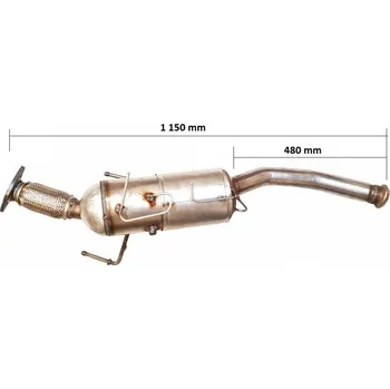 Filtr do auta Filtr pevných částic DPF. (PR JMJ 1284)