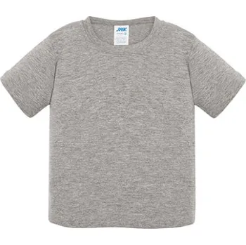 Oblečení a móda Jhk Dětské tričko JHK153K Grey Melange 2 years