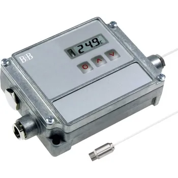 Dílna B + B Thermo-Technik DM21 D infračervený teploměr, optika 2:1, -40 - +600 °C, Kalibrováno dle (ISO)