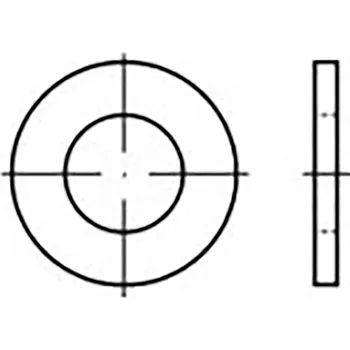 podložka podložka 4.3 mm 9 mm Ušlechtilá ocel V4A A4 200 ks TOOLCRAFT TO-6853905