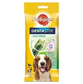 Pamlsek pro psa Pedigree Pochoutka Denta Stix Fresh Medium 7ks (180g)