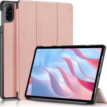 Příslušenství pro tablet VSECHNONAMOBIL 64002 LEATHER Zaklápěcí kryt pro Honor Pad X9 růžovozlatý