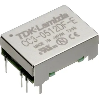Měnič napětí TDK-Lambda CC3-2412DF-E DC/DC měnič napětí do DPS 24 V/DC -12 V/DC, 12 V/DC, 15 V/DC 0.125 A 3 W Počet výstupů: 2 x Obsa