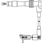 zapalovací kabel, , BREMI, 180/40