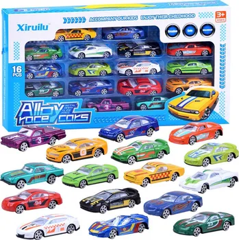 autíčko JOKO Sada kovových autíček Resorak 16 ks