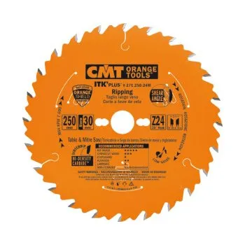 Pilový kotouč CMT ITK Ultra tenký kotouč pro podélné řezy - D250x2,4 d30 Z24 HW C27125024M