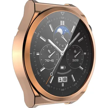 VSECHNONAMOBIL 44441 TPU FULL BODY Ochranný kryt Huawei Watch GT 3 Pro 43mm růžovozlatý