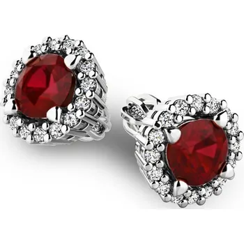 Náušnice Dámské náušnice bílé zlato 585/1000 přírodní diamant 0.50 ct G/SI 10926-B-DIA-GRA