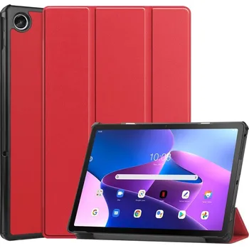 Pouzdro na tablet VSECHNONAMOBIL 42745 LEATHER Zaklápěcí obal pro Lenovo Tab M10 Plus 3. generace červený