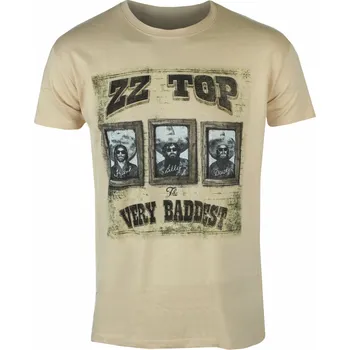 Pánské tričko Tričko metal pánské ZZ-Top - Very Baddest - ROCK OFF - ZZTS07MS