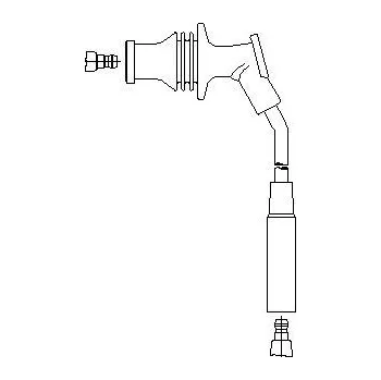 Zapalovací kabel zapalovací kabel, , BREMI, 625/25