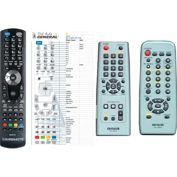 AIWA RC-CAS01, RC-CAS03, RC-CAS07, RC-CAS10 - kompatibilní značkový dálkový ovladač General
