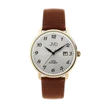 Pánské klasické módní hodinky JVD JC003.2 s řemínkem z pravé kůže (POŠTOVNÉ ZDARMA!!)