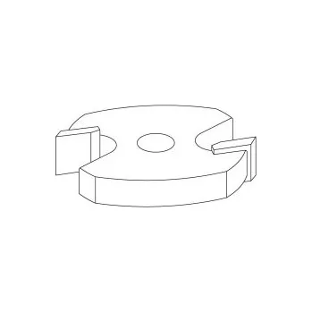 Fréza CMT C822 Talířová fréza - D31,75xd8, I6mm C82200911