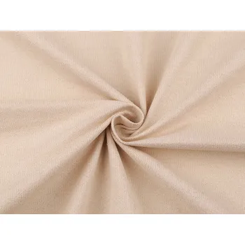 Úplet / imitace broušené kůže, barva 2 béžová světlá