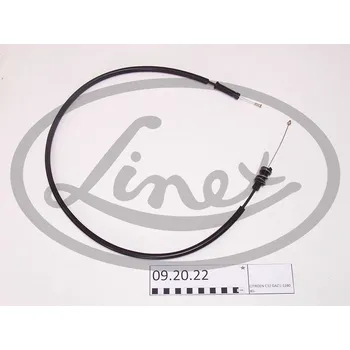 Lanko parkovací brzdy Lanko plynu, , 95492680, LINEX, 09.20.22