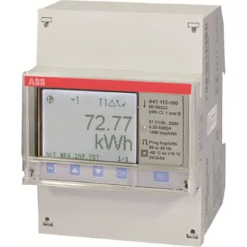 ABB A41 113-100 2CMA100240R1000 jednofázový elektroměr 1 ks