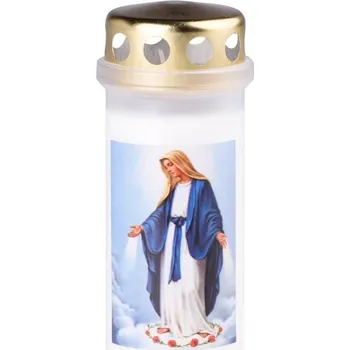 Bolsius víčko 260g ~2,5 dne bílá litá obrázek 194 gram 232 gram