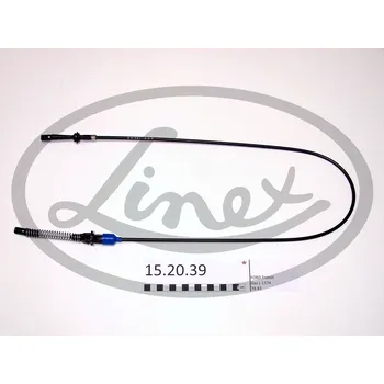 Lanko parkovací brzdy Lanko plynu, , 6109399, LINEX, 15.20.39