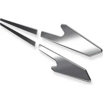 Lišta karosérie CRONI Boční nerezové ochranné lišty Škoda Fabia III (2014 - 2021) | Y 2. Matné, směrové broušení povrchu