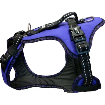 Postroj pro psa Postroj EASY PEASY ROYAL (MINI II,fialová-fialová)