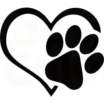 Papír PES V AUTĚ - TLAPKA - Samolepka na auto