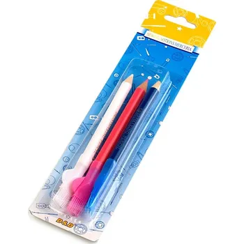 Křída v tužce se štětečkem blistr 3 ks