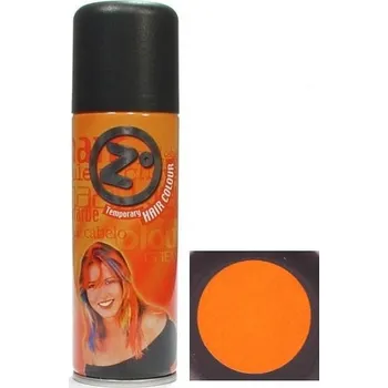 Karnevalový doplněk Goodmark Barevný lak na vlasy oranžový