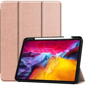 Pouzdro na tablet VSECHNONAMOBIL 31016 LEATHER zaklapovací obal Apple iPad Pro 11 (2022 / 2021 / 2020 / 2018) růžový