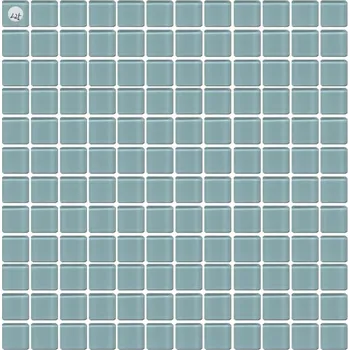 Obklad Maxwhite L25 Mozaika skleněná zelená světlá 29,7x29,7cm sklo