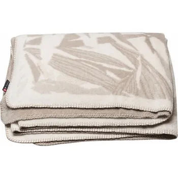 deka DF David Fussenegger Bavlněná deka BAMBOO béžové listy 2218/80 150x200 cm