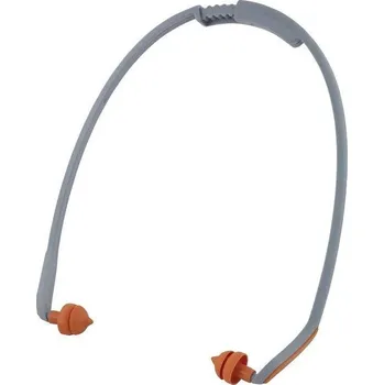 German Špunty do uší / univerzální velikost / šedo-oranžová