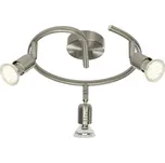 Brilliant Loona G28833/13 stropní lampa LED GU10 9 W nerezová ocel