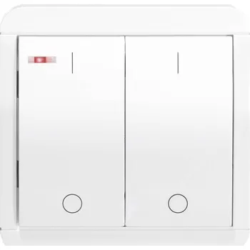 vypínač RS2W bezdrátový nástěnný spínač na omítku Max. dosah 150 m