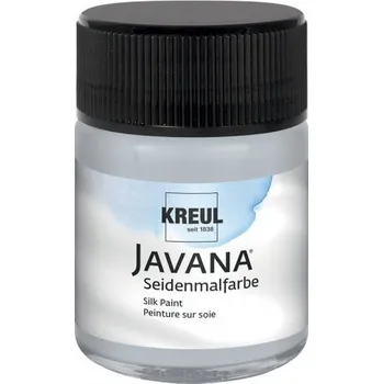Vodová barva Kreul Barva na hedvábí JAVANA 50 ml STŘÍBRNOŠEDÁ