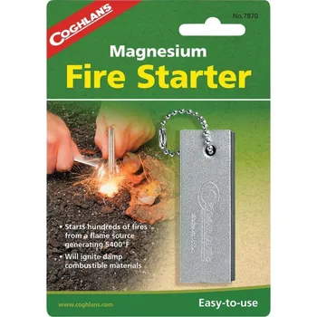 Podpalovač Rozdělávač ohně Coghlans Magnesium Fire Starter - stříbrný