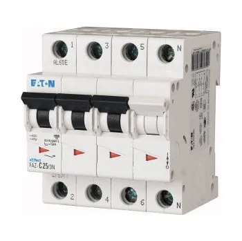 Jistič Jistič čtyřpolový EATON 278976 FAZ-C20/3N FAZ, char C, 3+N-pólový, In=20A, Icu=15kA (ČSN EN 60947-2)