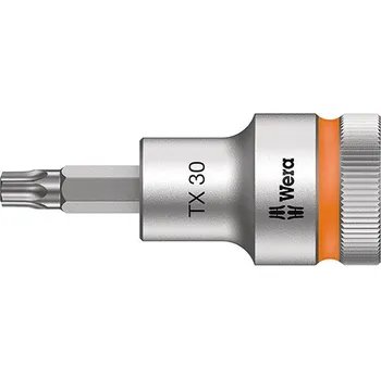 Gola hlavice Zástrčná hlavice Wera Zyklop 1/2" Torx - T30 x 60