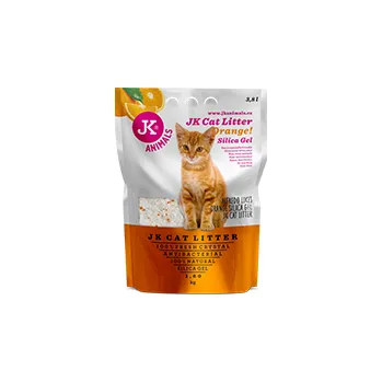 Podestýlka pro kočku JK Animals Litter Silica gel - orange, kočkolit 1,6 kg/3,8 l