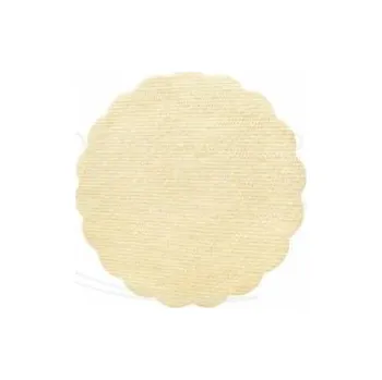 Papírový ubrousek Rozetka PREMIUM Ø 9 cm béžová [40 ks]